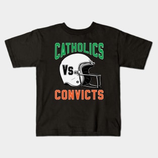 Catholics vs Convicts 2017 Shirts Rivalry t shirts tee Kids T-Shirt